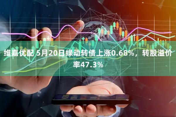 维嘉优配 5月20日绿动转债上涨0.68%，转股溢价率47.3%
