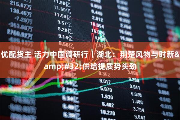 优配货主 活力中国调研行丨湖北：荆楚风物与时新&#32;供给提质势头劲